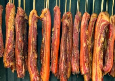 Smoked pork meat